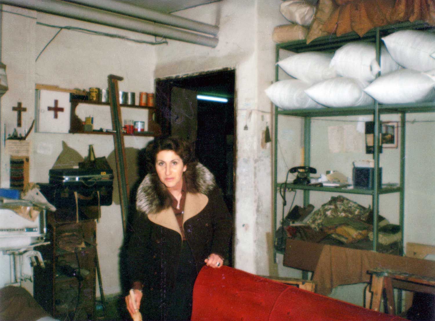 Silvana Sella in laboratorio negli anni '70